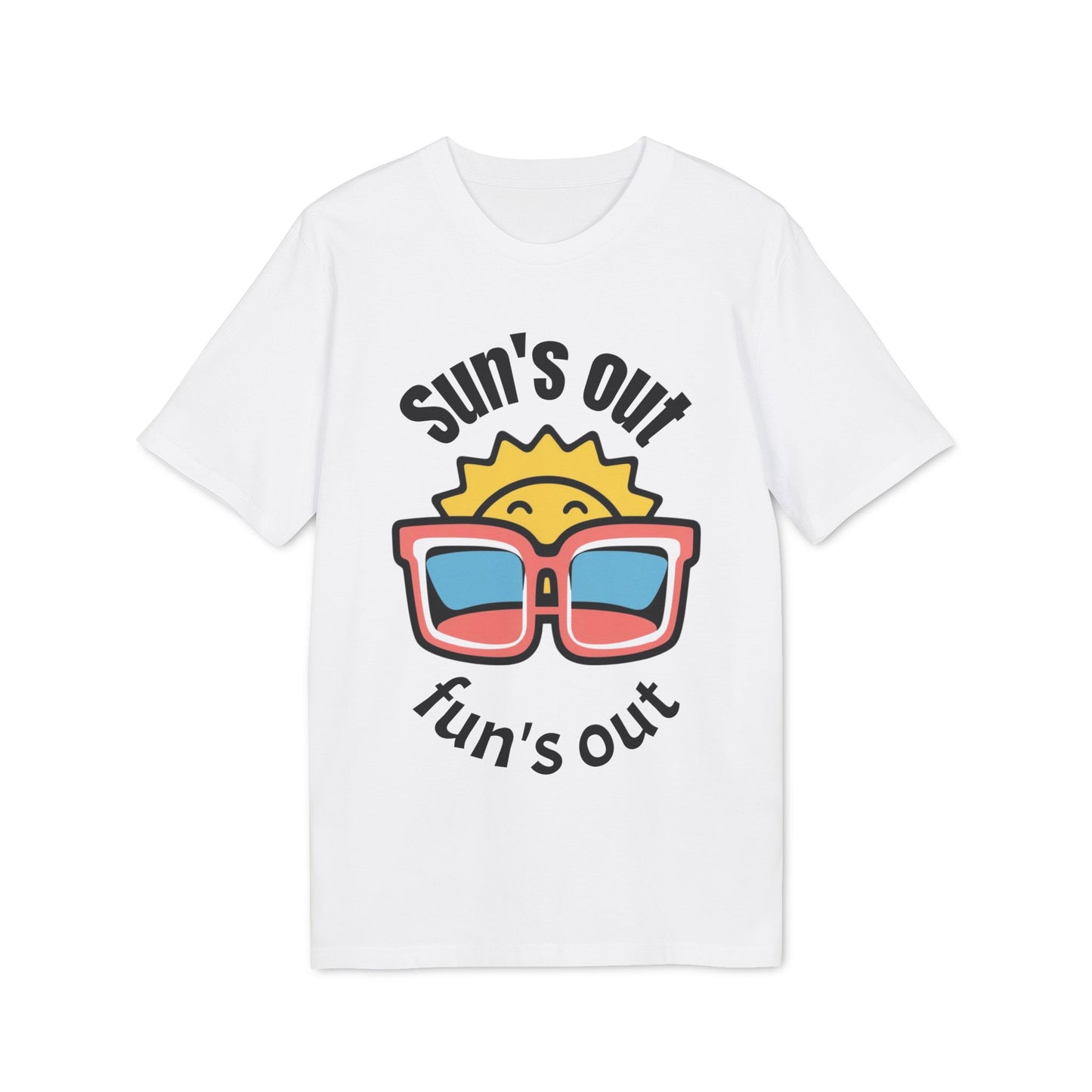 Sunny Vibes T-Shirt - Fun Summer Tee, Beach Day Apparel, Unisex Graphic Shirt, Vacation Wear, Sunshine Lover Gift