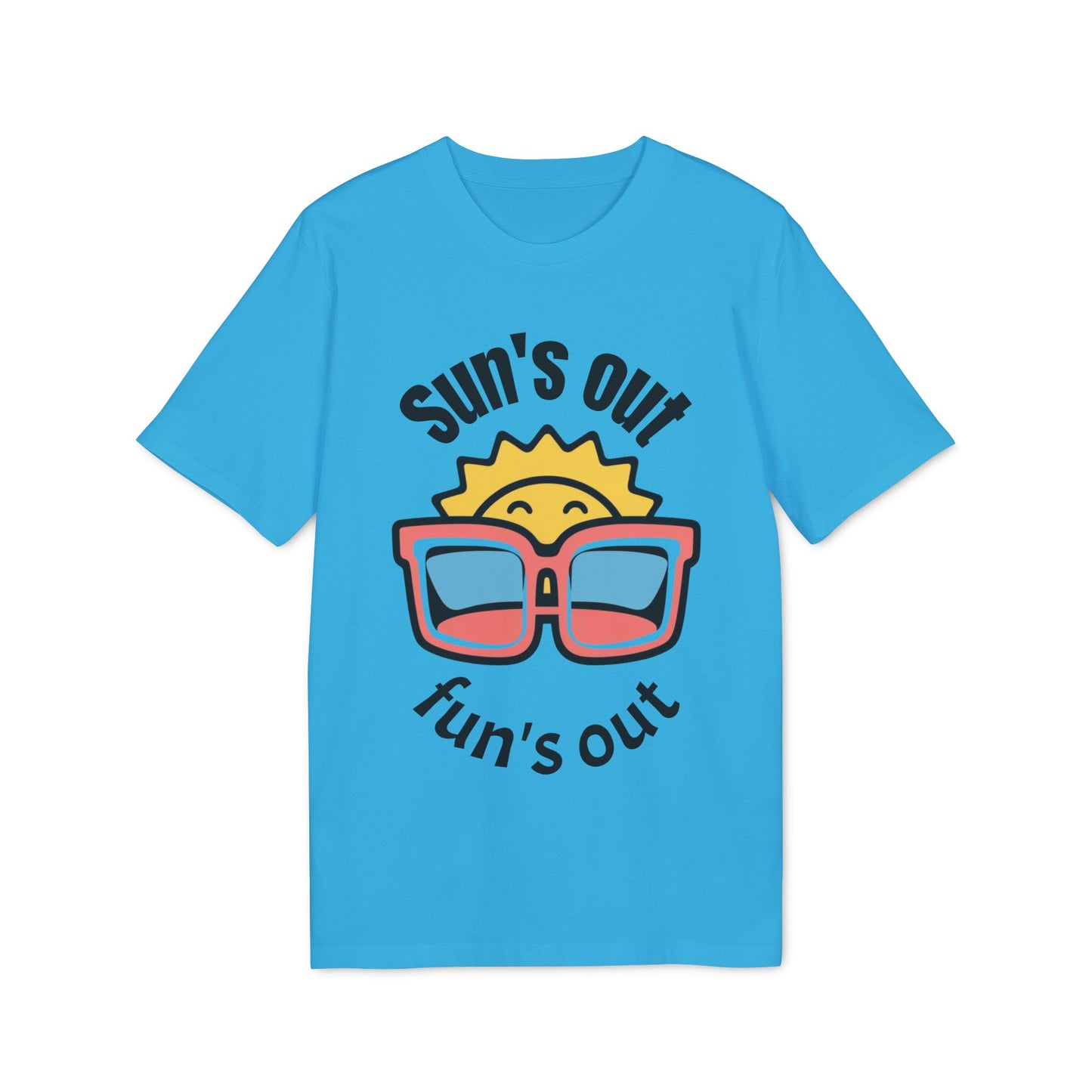 Sunny Vibes T-Shirt - Fun Summer Tee, Beach Day Apparel, Unisex Graphic Shirt, Vacation Wear, Sunshine Lover Gift