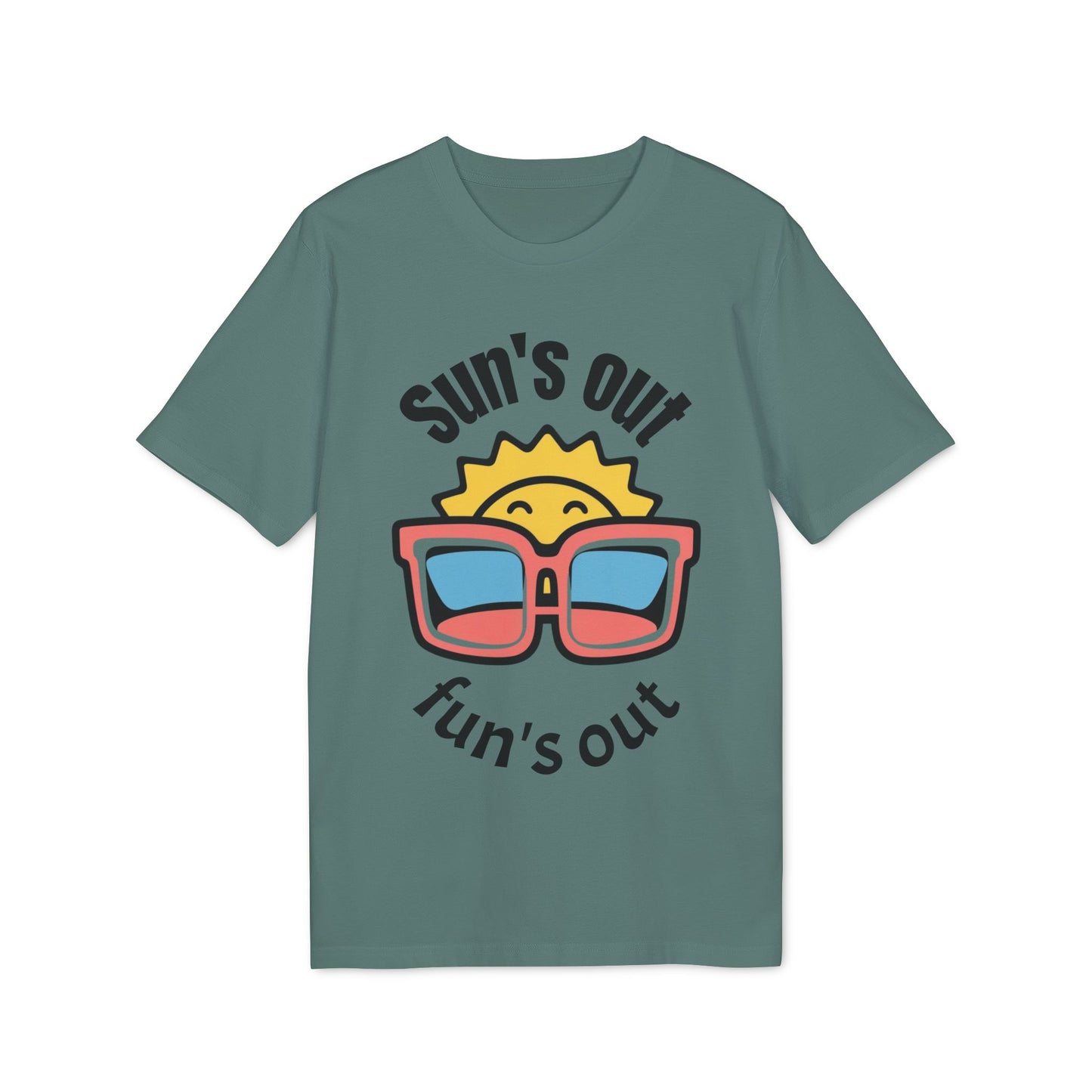 Sunny Vibes T-Shirt - Fun Summer Tee, Beach Day Apparel, Unisex Graphic Shirt, Vacation Wear, Sunshine Lover Gift