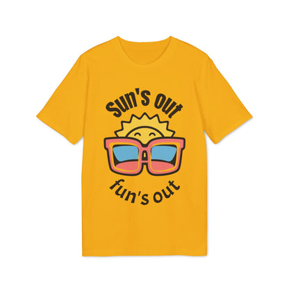 Sunny Vibes T-Shirt - Fun Summer Tee, Beach Day Apparel, Unisex Graphic Shirt, Vacation Wear, Sunshine Lover Gift